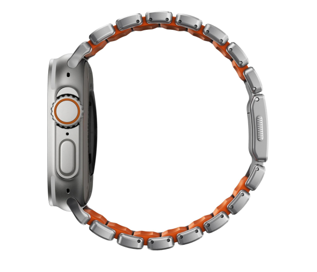 Nomad Stratos Band FKM Apple Watch 45/46/49mm natural titani - 1418396 - zdjęcie 3